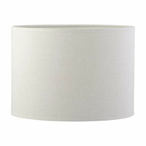 Verve Design Dusk Medium Barrel Linen Lampshade - Modern Drum Shape, Durable, Easy to Clean