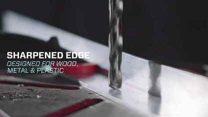 Full Boar 4mm M2 HSS Drill Bit, Precision Tip for Metal, Wood, Plastics