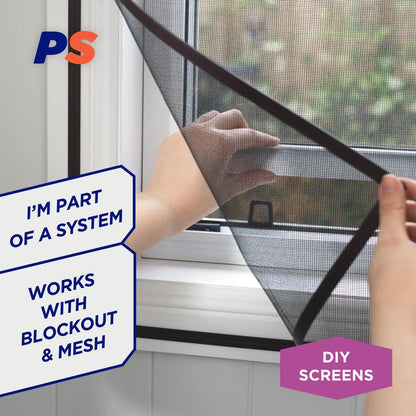 Permastik 12mm x 5m Magnetic Tape, Double-Sided Adhesive, DIY Projects