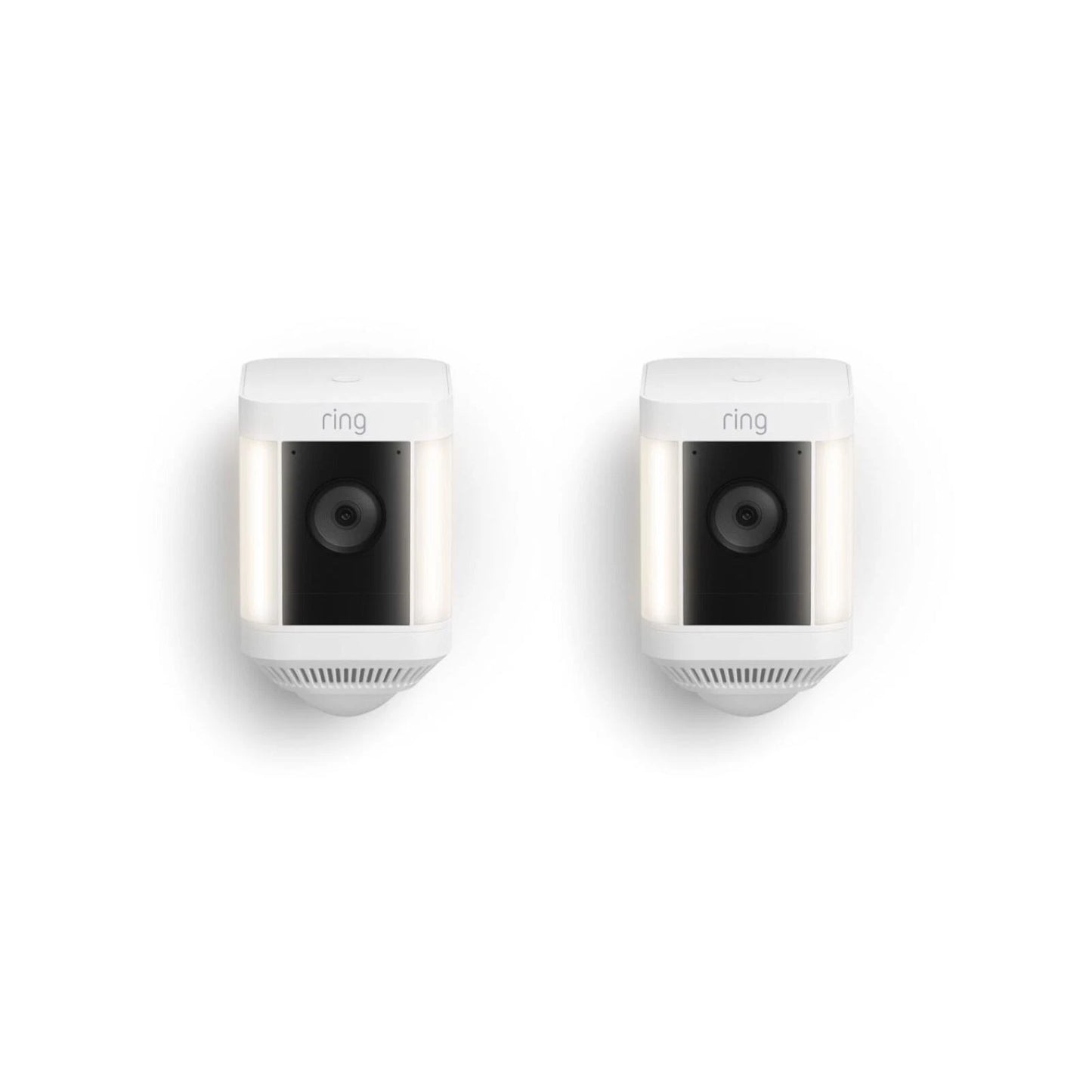 Ring Spotlight Cam Plus Battery 2 Pack - HD Video, Motion Detection, Colour Night Vision