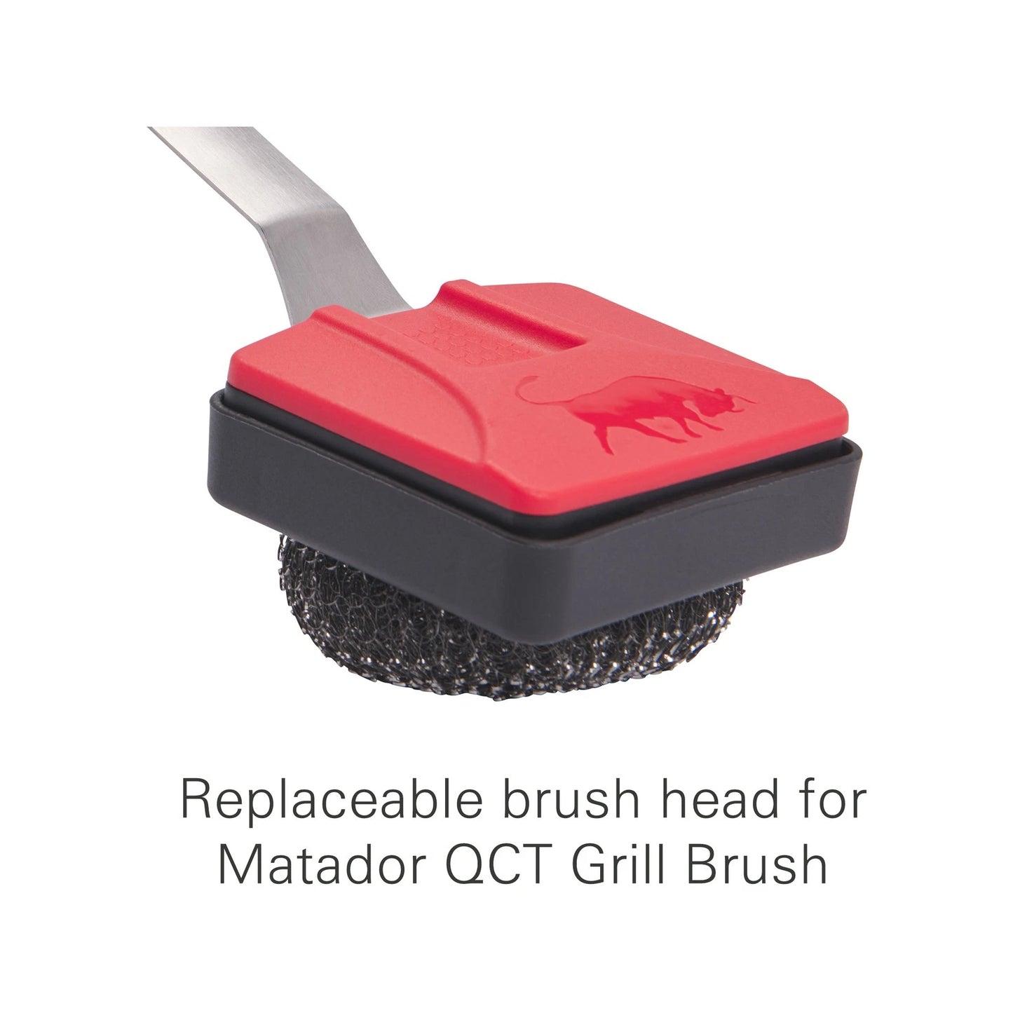Matador QCT Steel Pad Head - Durable, Versatile Scrubbing for Hot Plates & Grills