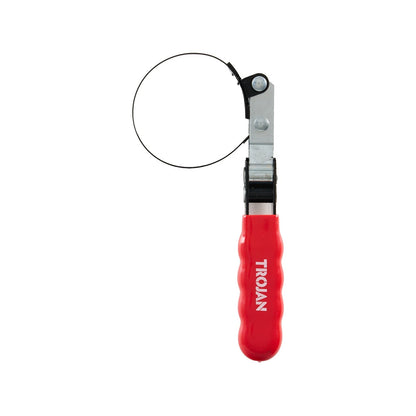 Trojan 63-76mm Oil Filter Wrench, Auto Tensioning, Adjustable Handle, Lifetime Warranty
