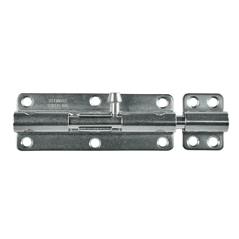 Romak Stainless Steel 150mm Heavy Duty Barrel Bolt, Rust Resistant, Secure Locking