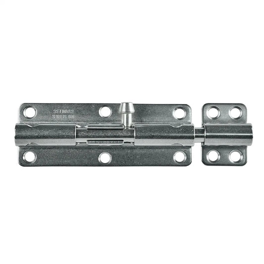 Romak Stainless Steel 150mm Heavy Duty Barrel Bolt, Rust Resistant, Secure Locking