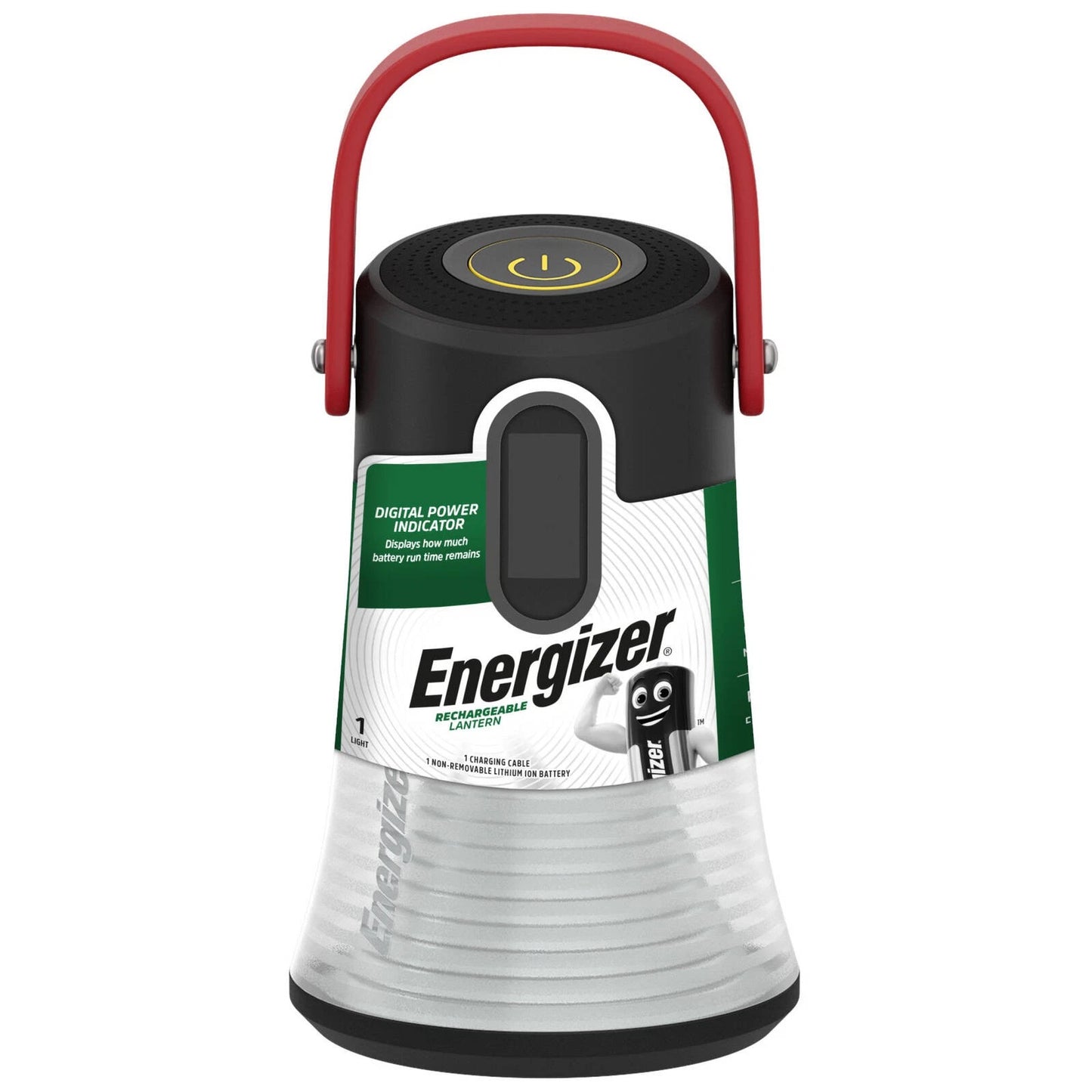 Energizer Battery Genius Small Lantern, Rechargeable, 3 Modes, Water-Resistant, 360° Lighting