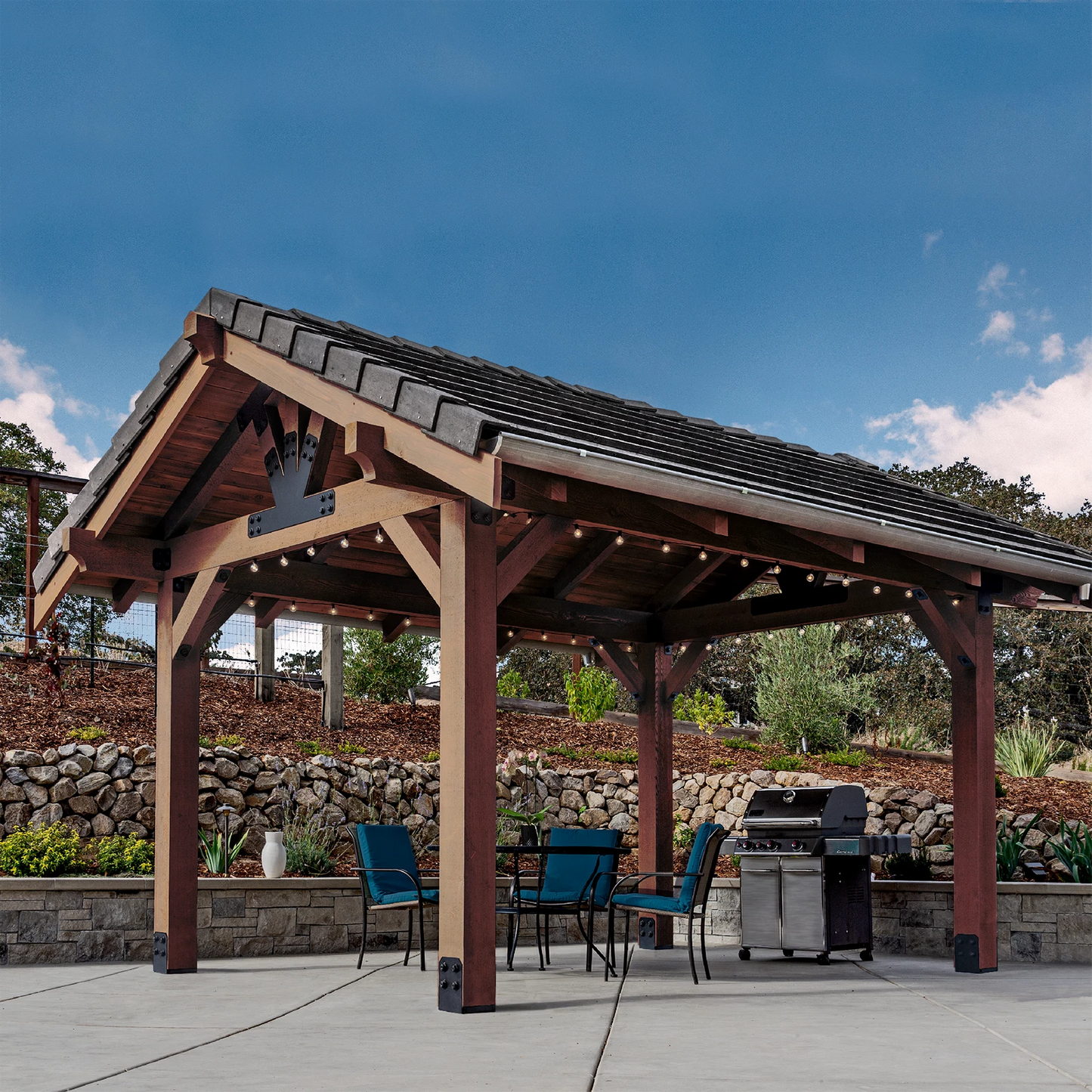 Simpson Strong-Tie Black Outdoor Accents Strap Tie T Plate 350x210x75mm, Corrosion-Resistant