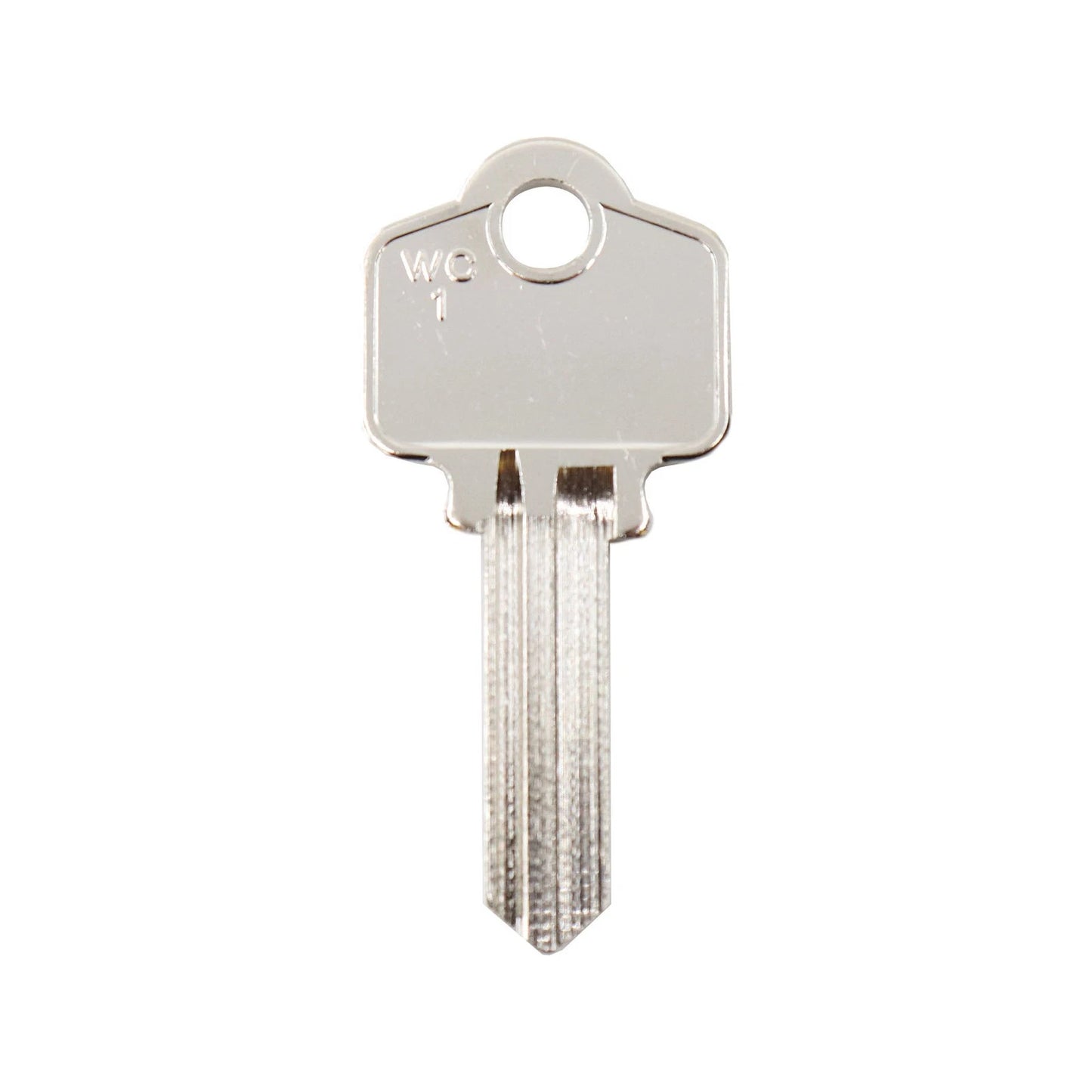 EHI Silver Blank Key - Nickel Plated Brass, Key Cutting Service at Bunnings