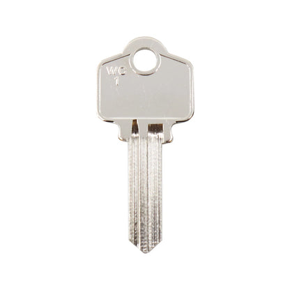 EHI Silver Blank Key - Nickel Plated Brass, Key Cutting Service at Bunnings