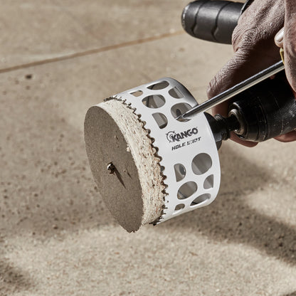 Kango 44mm Bi-Metal Hole Saw with Rapid Removal Slots & Anti-Friction Coating