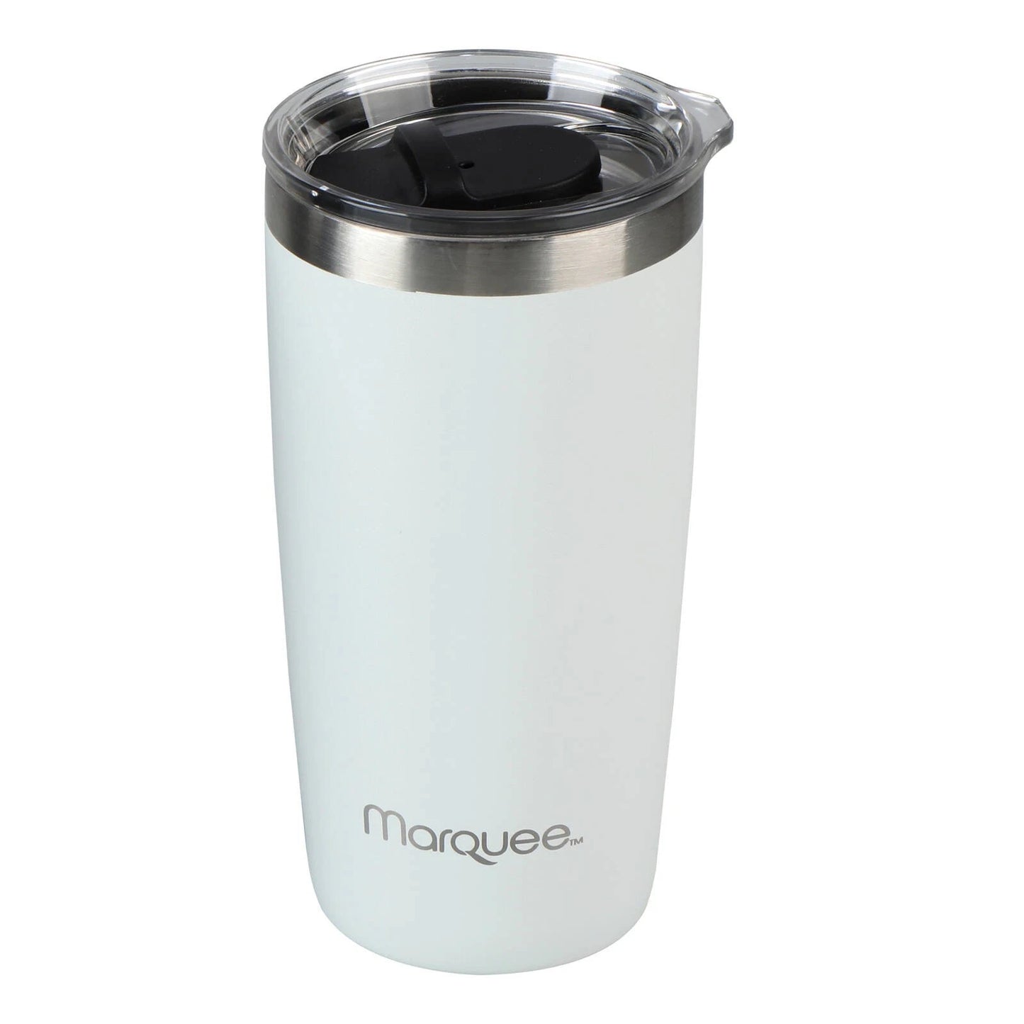 Marquee 335ml Insulated Coffee Tumbler, Stainless Steel, Double Wall, Keeps Drinks Hot/Cold
