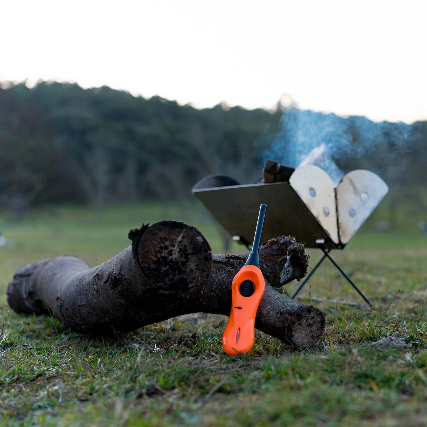 Firemate Refillable Gas Lighter 2-Pack, Adjustable Flame, Safety Lock, Push Button Ignition