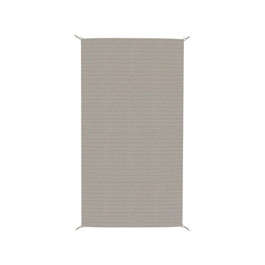 Coolaroo Rectangle Shade Sail 2.1x3.9m Riverstone, UV Protection, Easy Setup, Portable