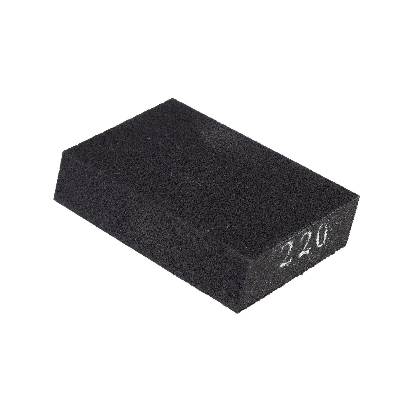 Trojan 220 Grit Jumbo Angled Sanding Sponge, Large, Durable, Wet/Dry Use