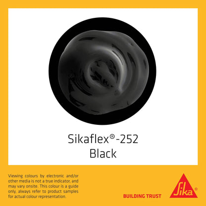 Sika Sikaflex-221 Multi-Purpose Adhesive Sealant 310ml - White/Black, Durable & Universal Bonding