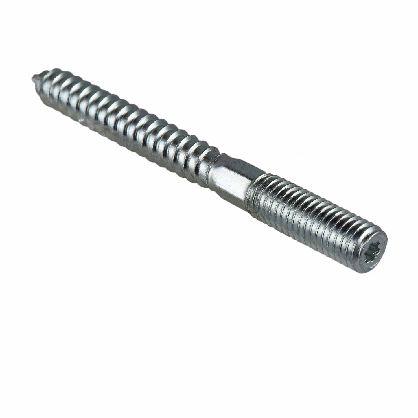 Everhang M10 x 100mm Zinc Plated Hanger Bolt 4 Pack - Durable, Corrosion-Resistant, Easy Install