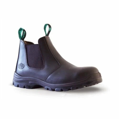 Bata Meteor Steel Cap Boot Size 6 - Leather Upper, Breathable Linings, Cushioned Sole
