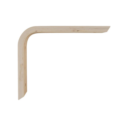 Carinya Plywood Angle Bracket 240x190mm, DIY Customizable, Durable, 20kg Load Capacity