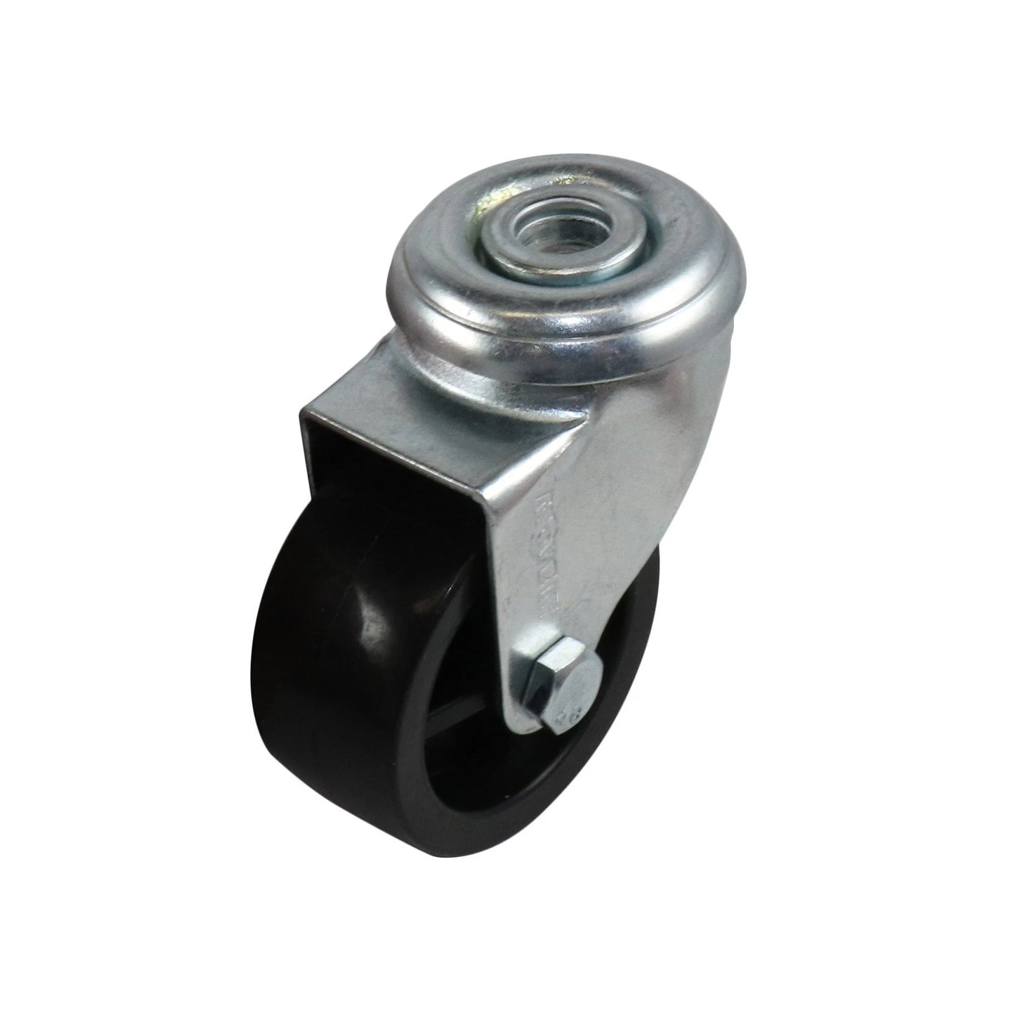 Move It 50mm Swivel Bolt Hole Castor for Carpet, Durable Nylon Wheels, Low Profile