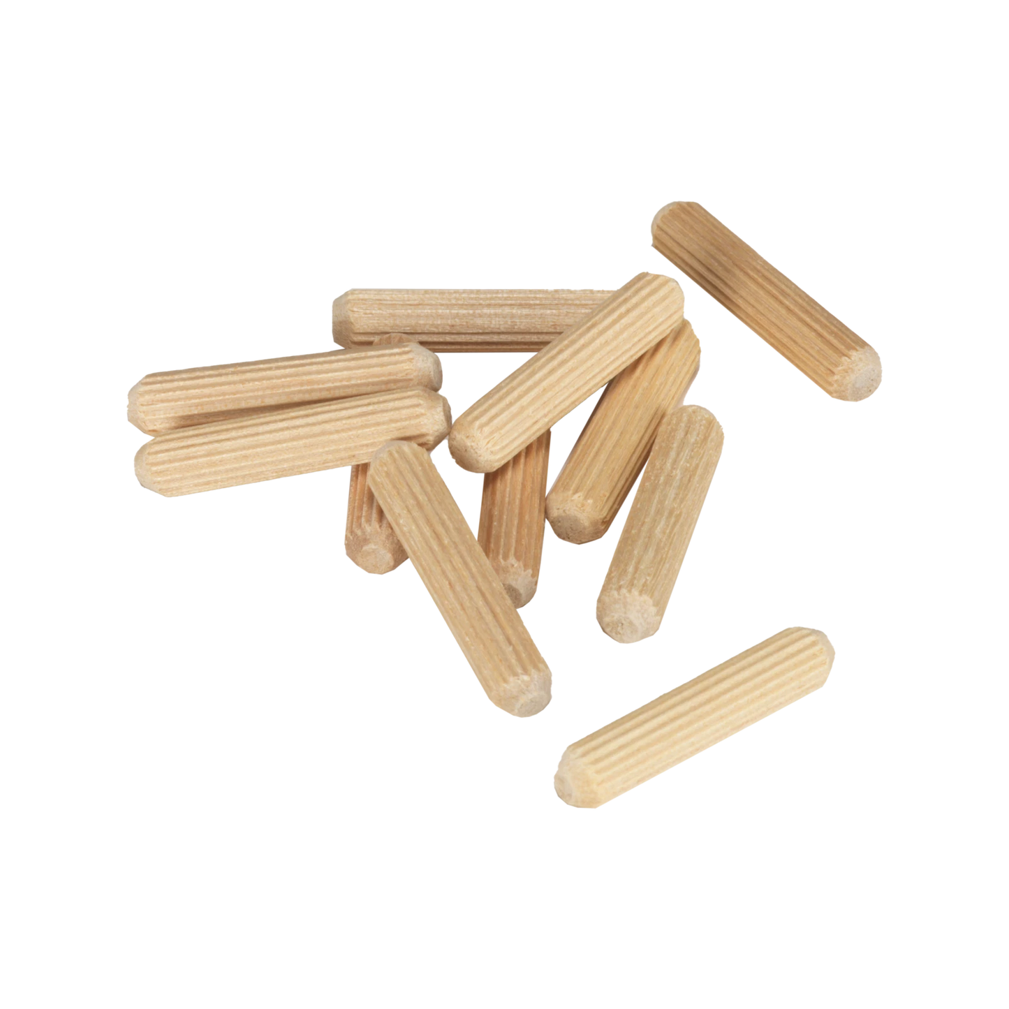 Ryobi 6mm Fluted Dowel 100 Pack - Kiln Dried, Tapered Ends, Strong Joint Strength
