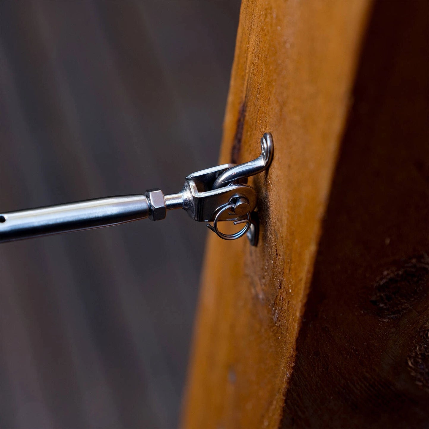 Taskmaster 5mm 316 Stainless Steel Marine Grade Wire Eye Strap - 24 Pack