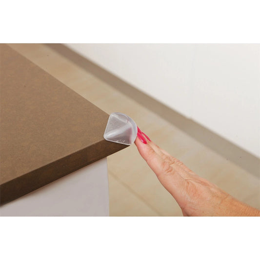 Dreambaby Child Safety Soft Touch Corner Cushions 4 Pack - Extra Soft, Easy Install, Clear