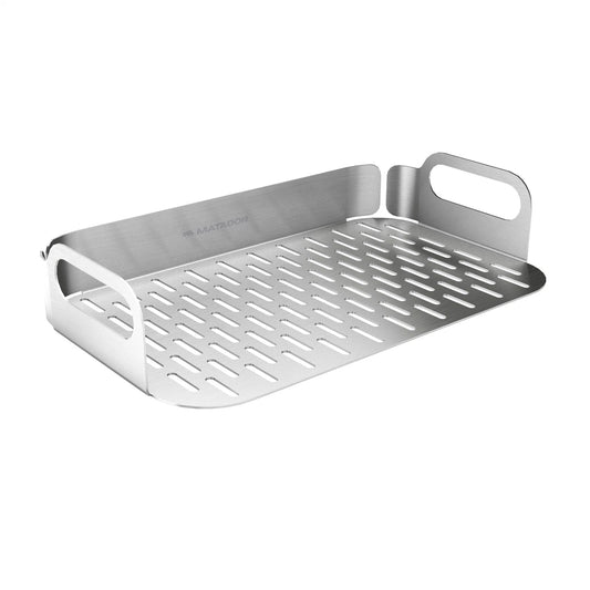 Matador Stainless Steel Grill Topper, Fat-Reduced Cooking, Dishwasher Safe, 360mm Width