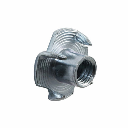 Everhang M8 x 60mm Zinc Plated Tee Nut and Bolt 4 Pack - Durable Flush Mount Design