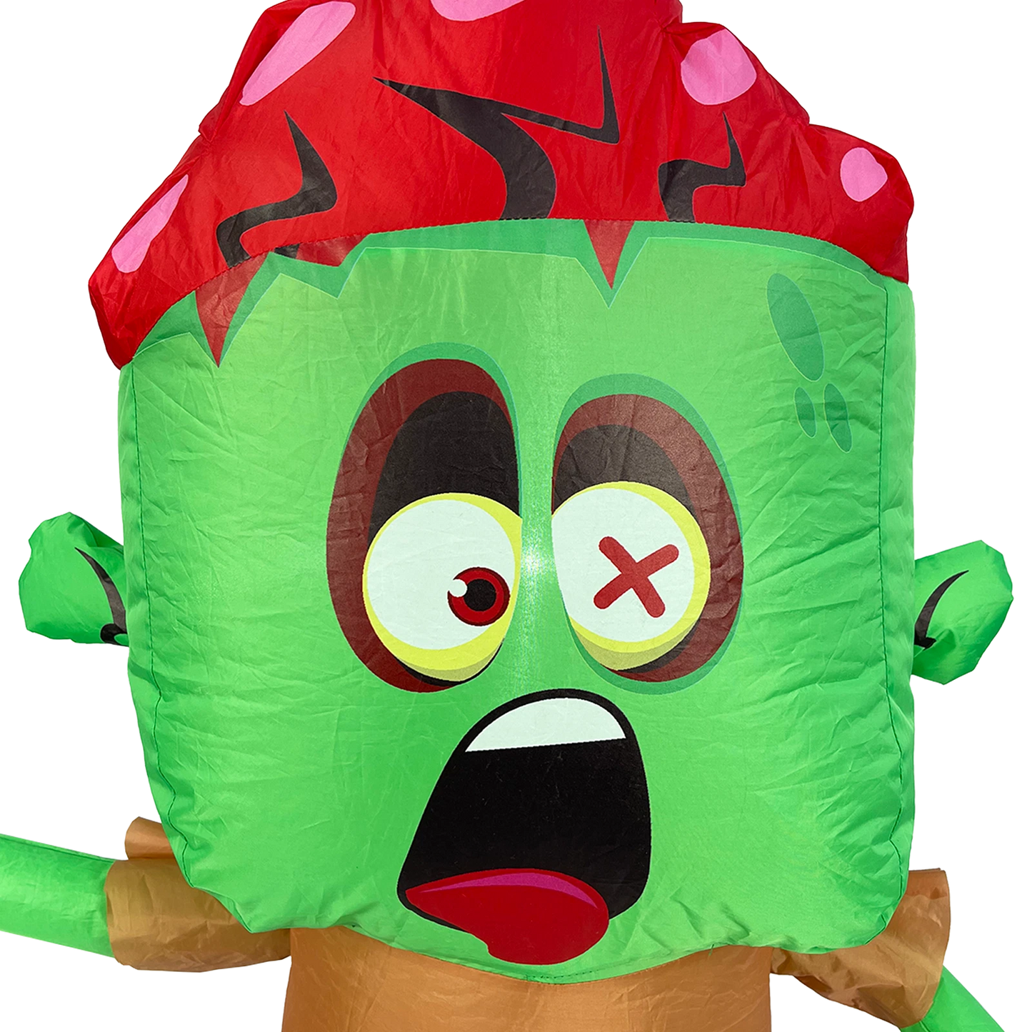 Galah 1.2M Halloween Zombie Inflatable with LED Lights for Indoor/Outdoor Use