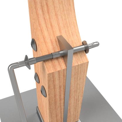 VUEPRO M16 Concealed Thread Bolt Probolt 110-150mm, Heavy Duty, 2 Pack