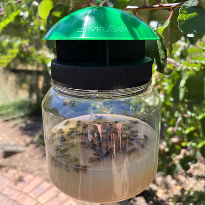 Envirosafe European Wasp Bait Refill 2 Pack - Fast-Acting, Non-Toxic, Outdoor Use