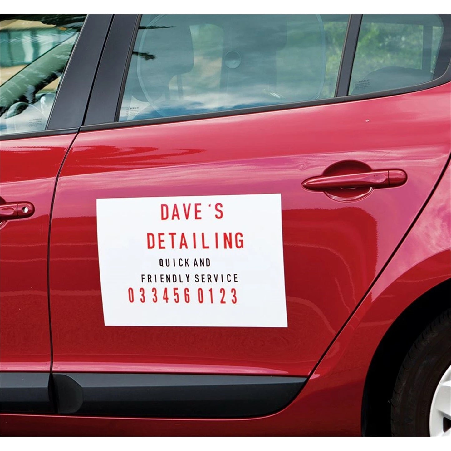 Sandleford Magnetic Sign Kit 300x450mm - Customizable, Easy-to-Use, Durable Magnetic Vinyl