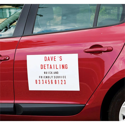 Sandleford Magnetic Sign Kit 300x450mm - Customizable, Easy-to-Use, Durable Magnetic Vinyl