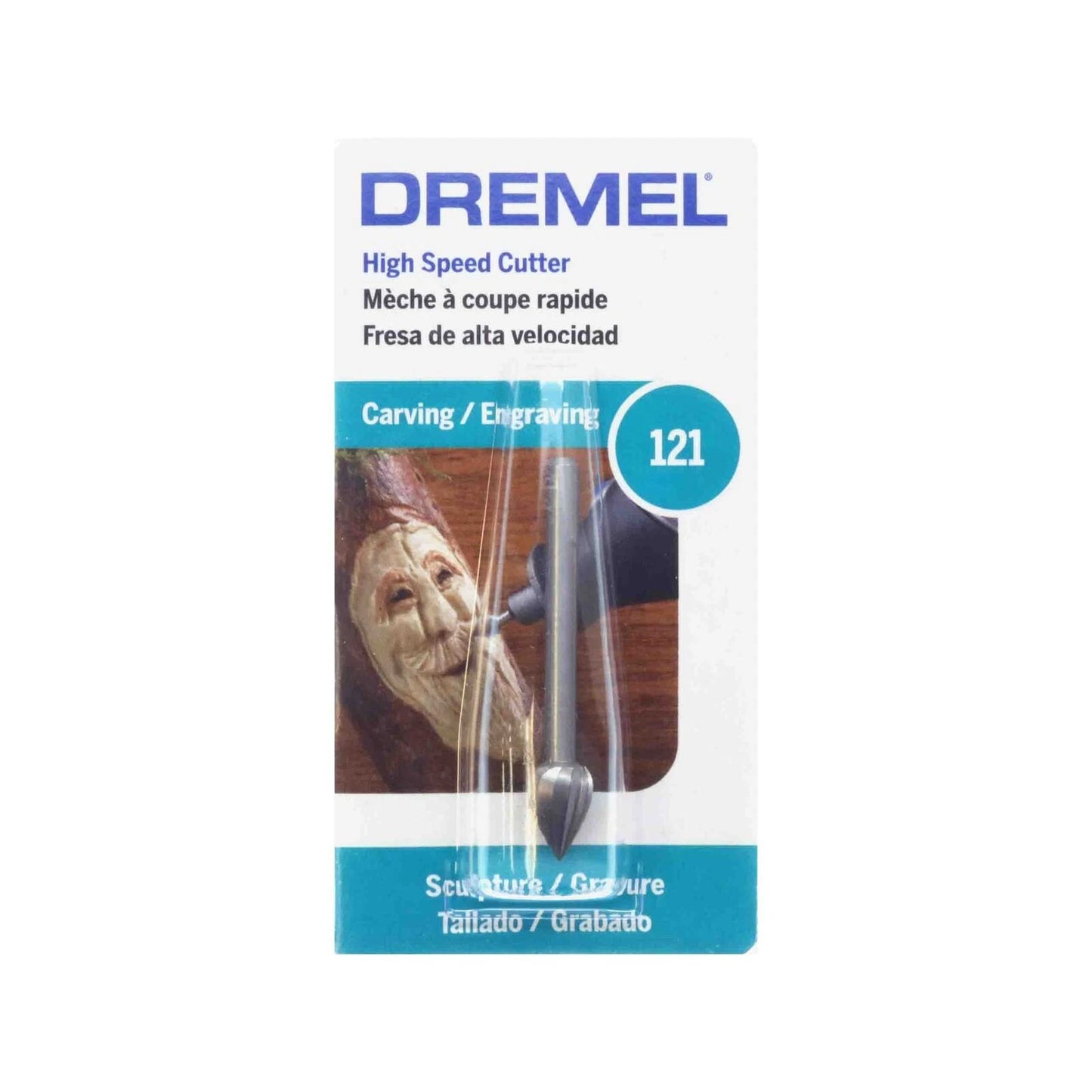 Dremel 6.4mm High Speed Cutter for Detailed Carving, Engraving & Shaping