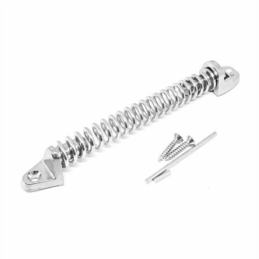 Pinnacle Zinc Plated 200mm Coil Gate Spring - Rust Resistant, Outdoor Use