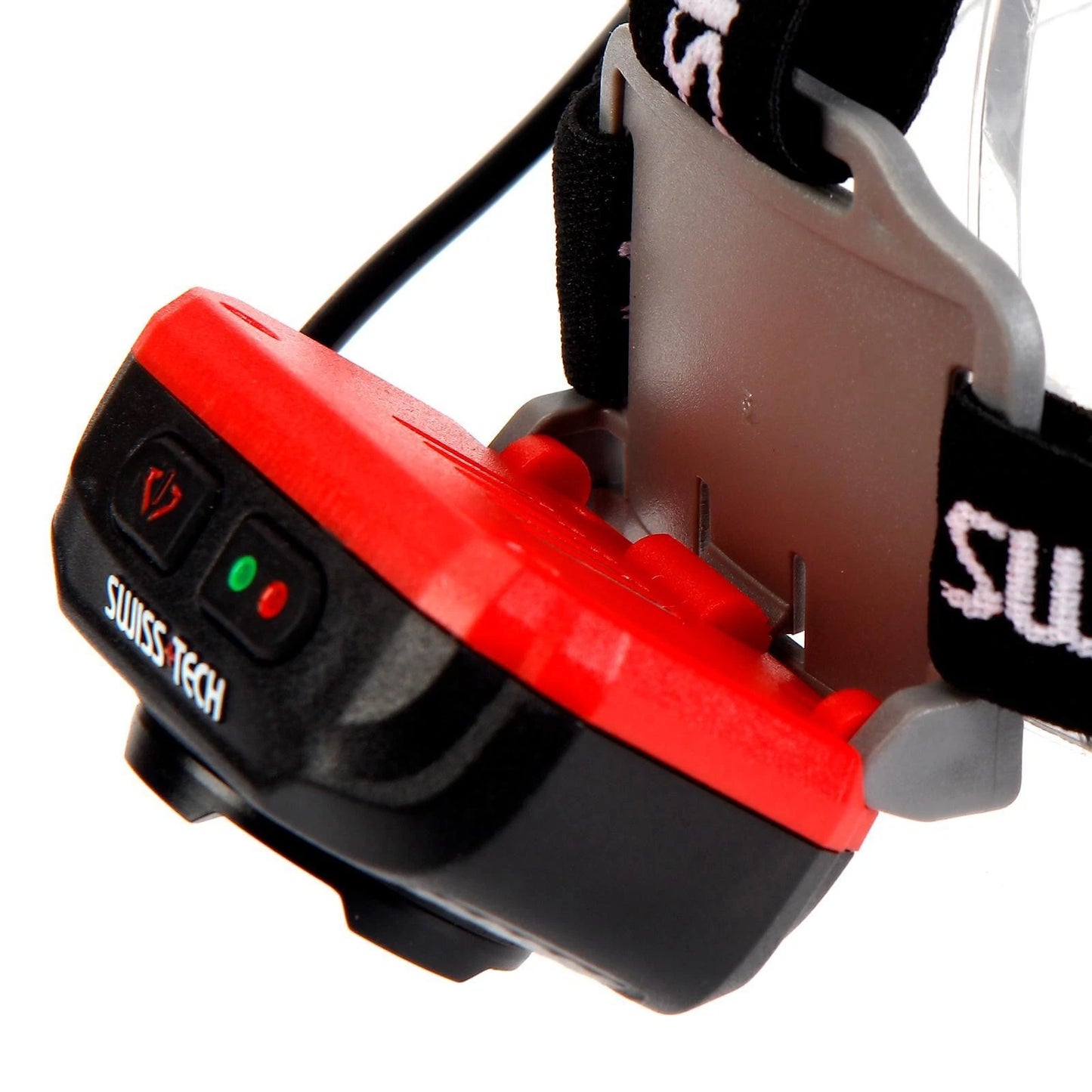 SWISS+TECH 550lm Rechargeable LED Headlamp, 6 Modes, Water-Resistant, Long Battery Life