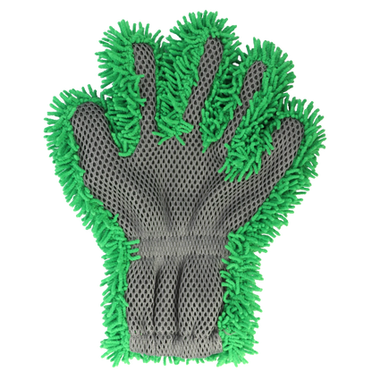 Turtle Wax Dual Action Noodle Car Wash Glove with Microfibre & Abrasive Mesh