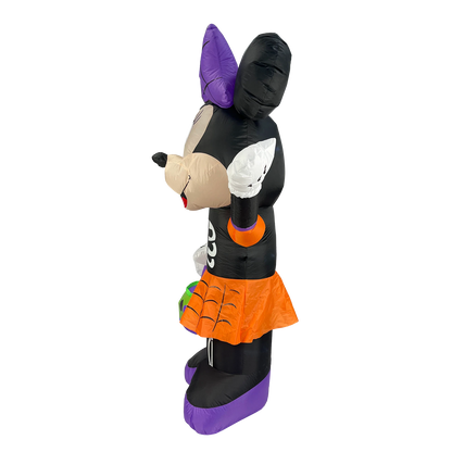 Disney 1.8m Inflatable Halloween Minnie with LED Lights for Indoor/Outdoor Use