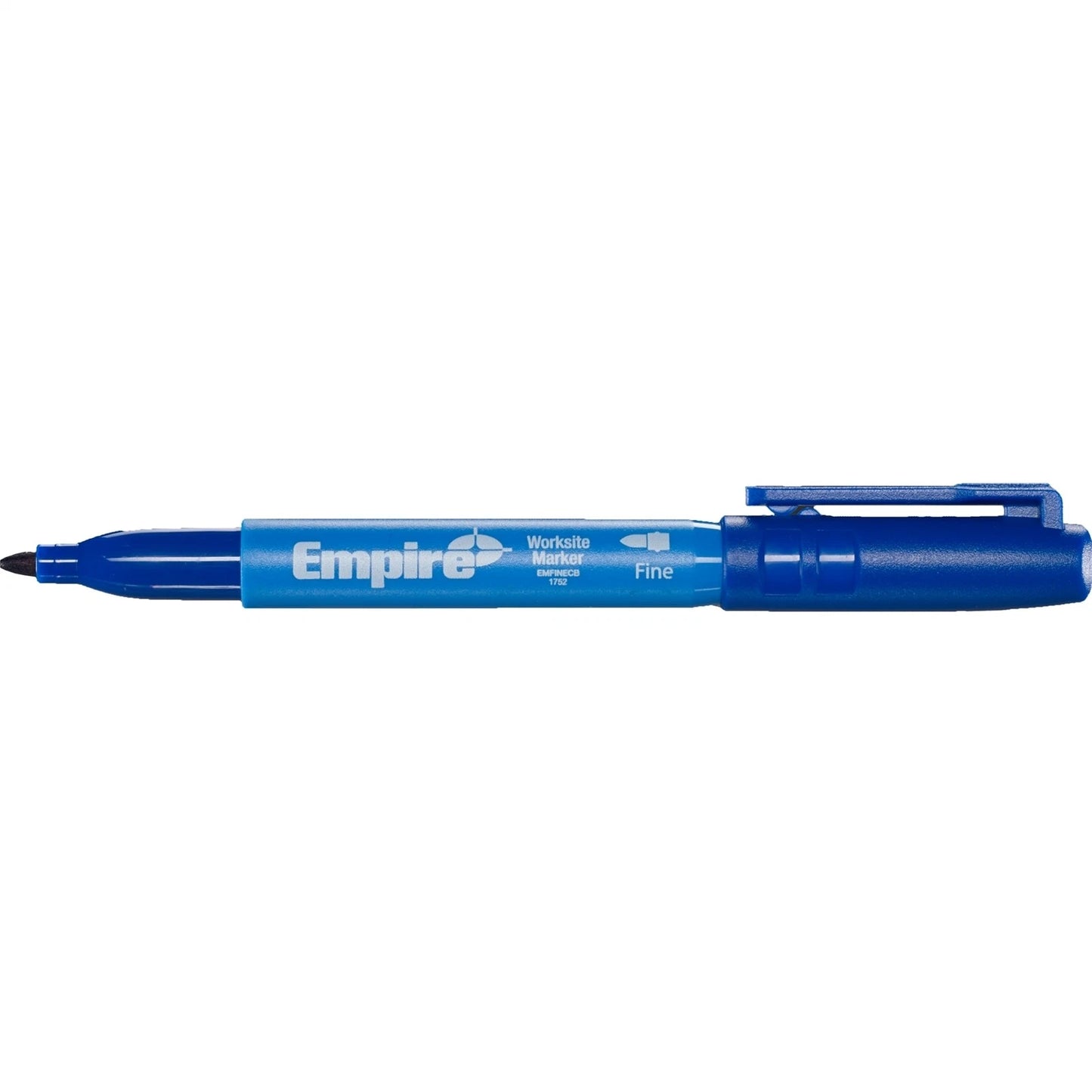 Empire Blue Fine Marker Pen - Clog-Resistant, Quick-Dry, Permanent Ink, Versatile Surfaces