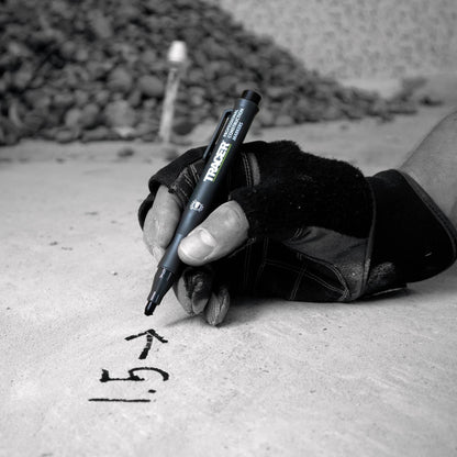 Tracer Clog Free Marker Black - Durable, Versatile, Dust-Resistant, Includes Holster
