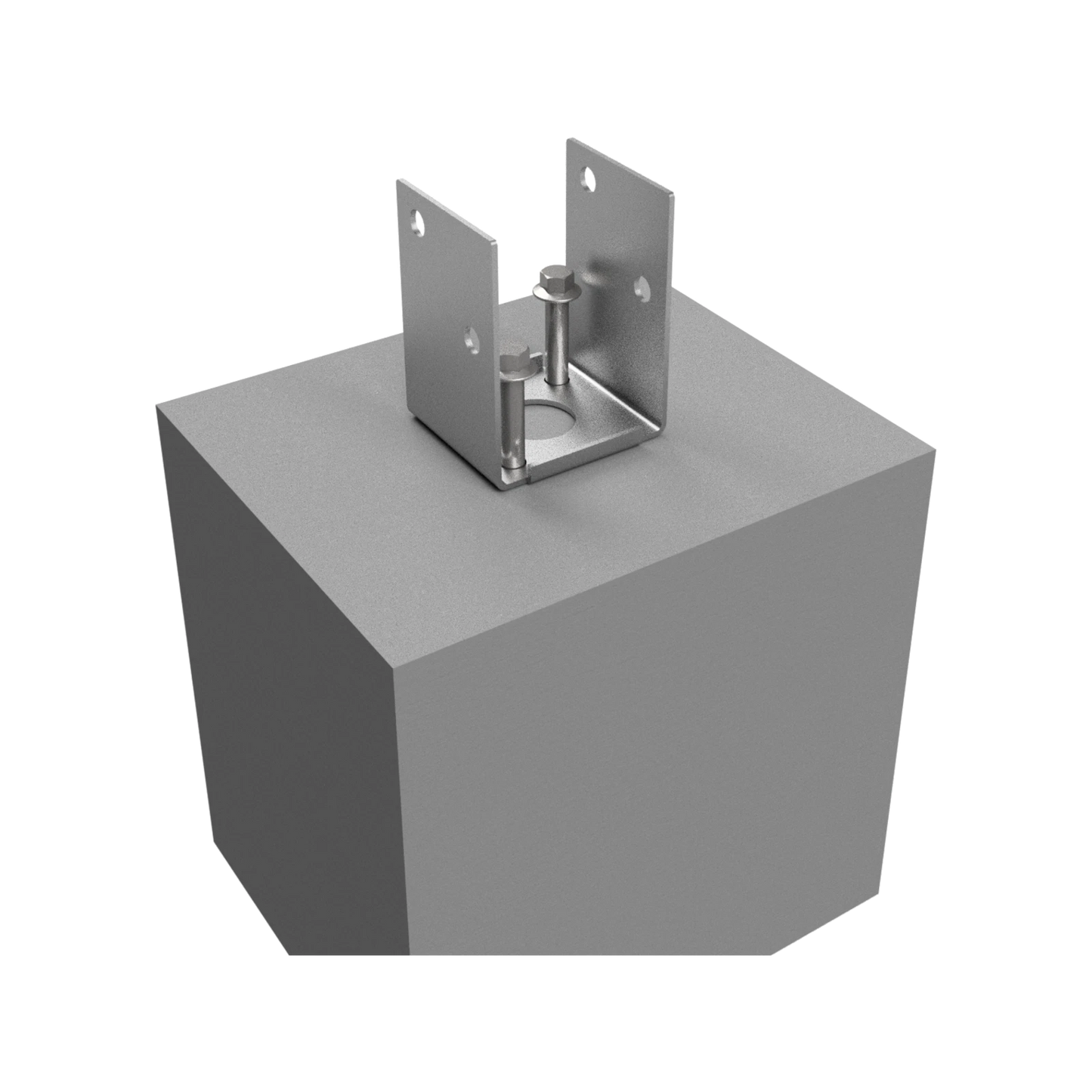 Vuepro 90mm Stainless Steel Bolt Down Post Support for Coastal Environments