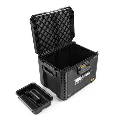 ToughBuilt StackTech XL Tool Box, Easy Stacking, Auto-Locking, IP65 Protection