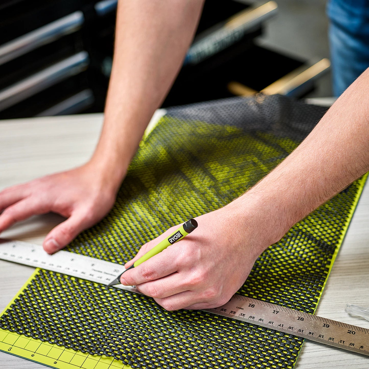 Ryobi A3 Self-Healing Cutting Mat - Durable, Non-Slip, Accurate Measurements