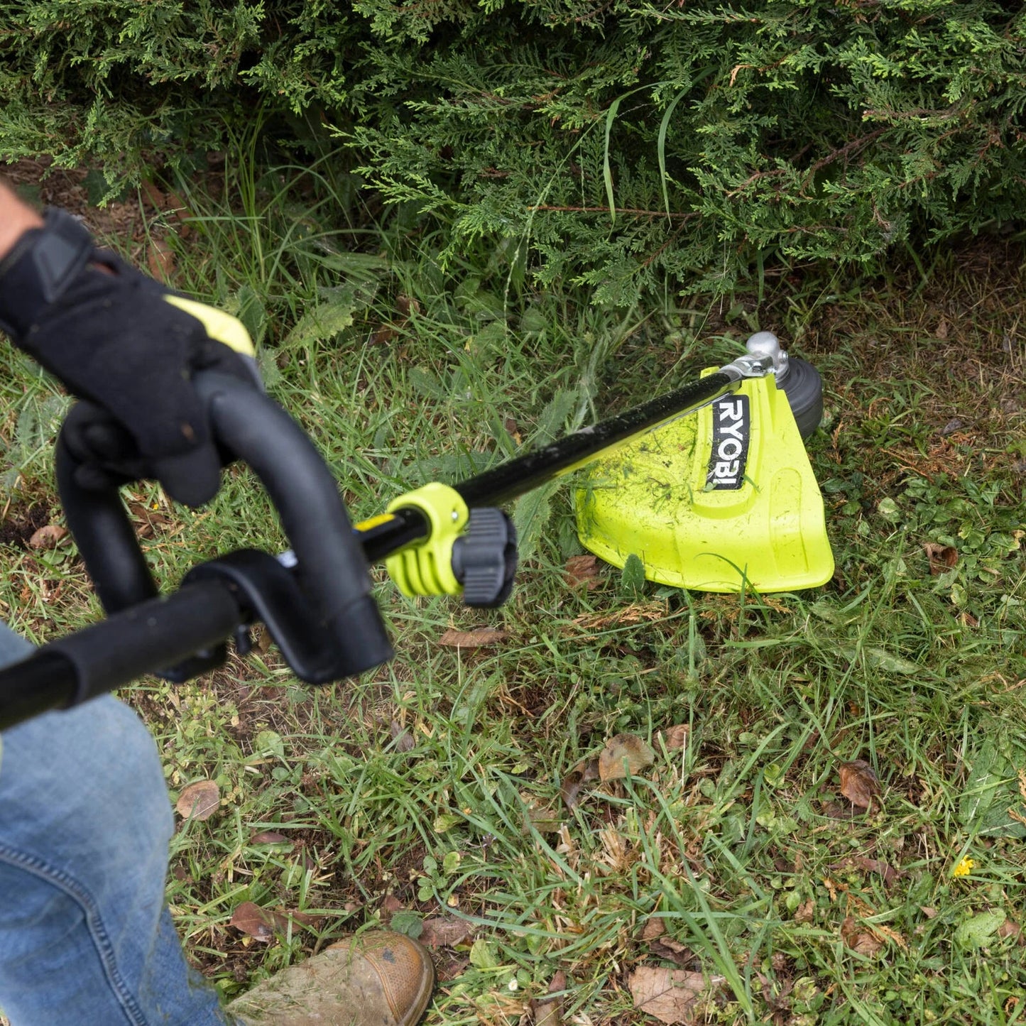 Ryobi Expand-It 45cm Line Trimmer Attachment, Adjustable Cutting Diameter, Twin Line Bump Feed