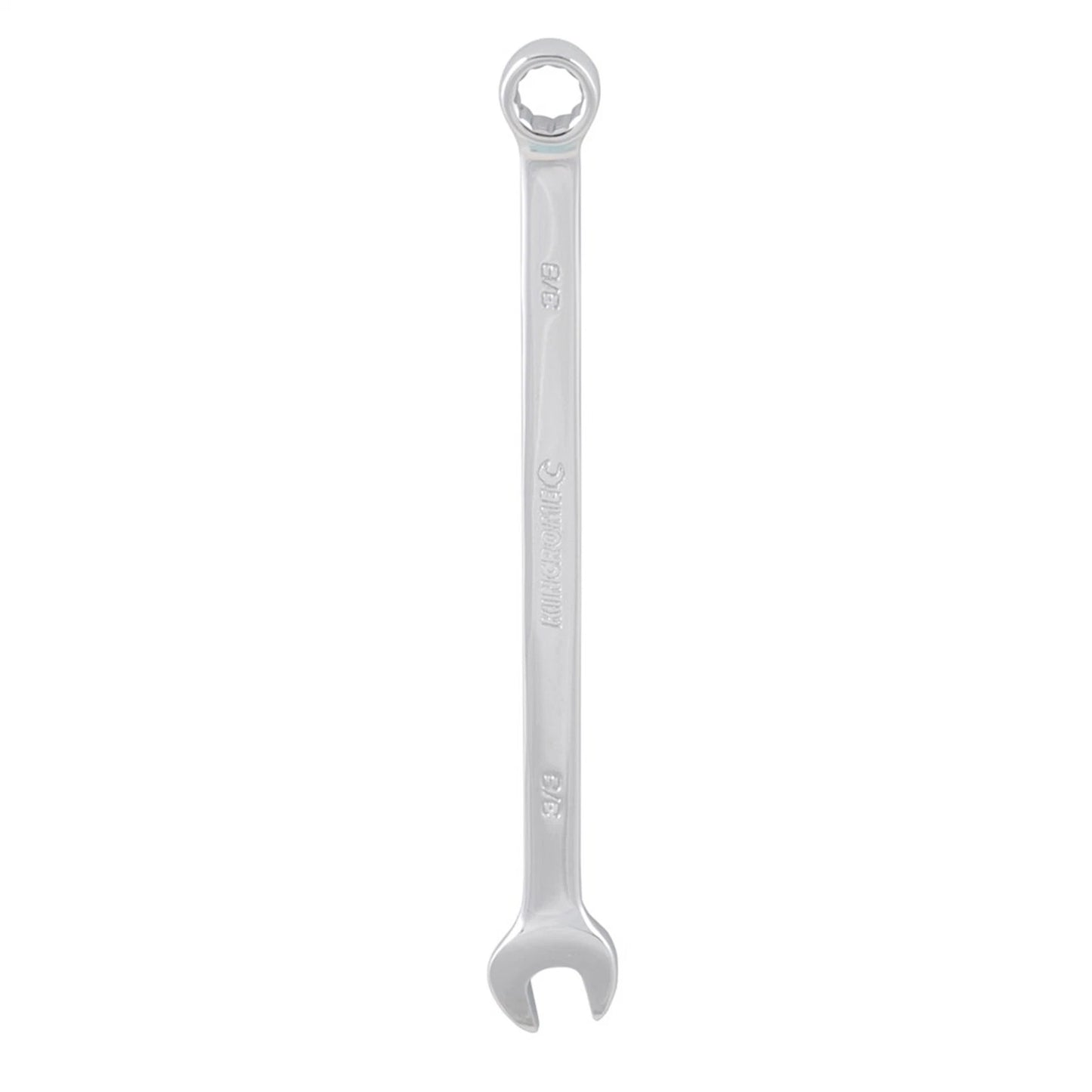 Kincrome 3/8" Combination Spanner, Dual Function, Chrome Vanadium, 15° Offset, Rust Resistant