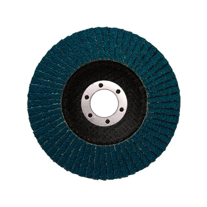 Josco 125mm Zirconia 40 Grit Abrasive Flap Disc for Metal, Wood, Cast Iron