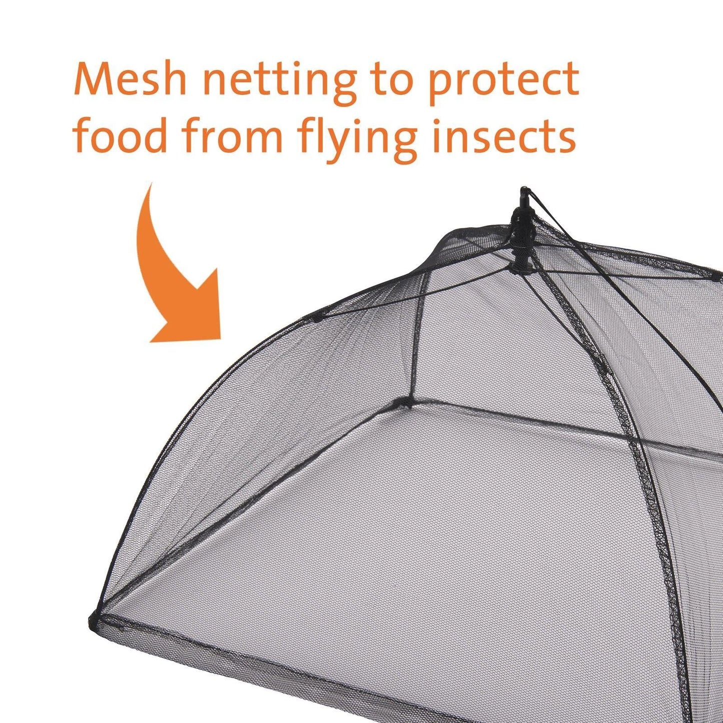 Jumbuck Large Food Tent - Insect Protection, Foldable, 42x42x25cm, Outdoor Dining