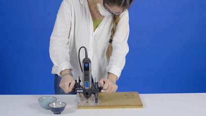 Dremel Plunge Router Attachment 335 - Versatile, Precise Control, Easy Setup