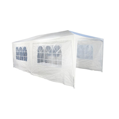 Marquee 3x6m Party Pavilion Gazebo, Steel Frame, UV & Water Resistant, Easy Assembly