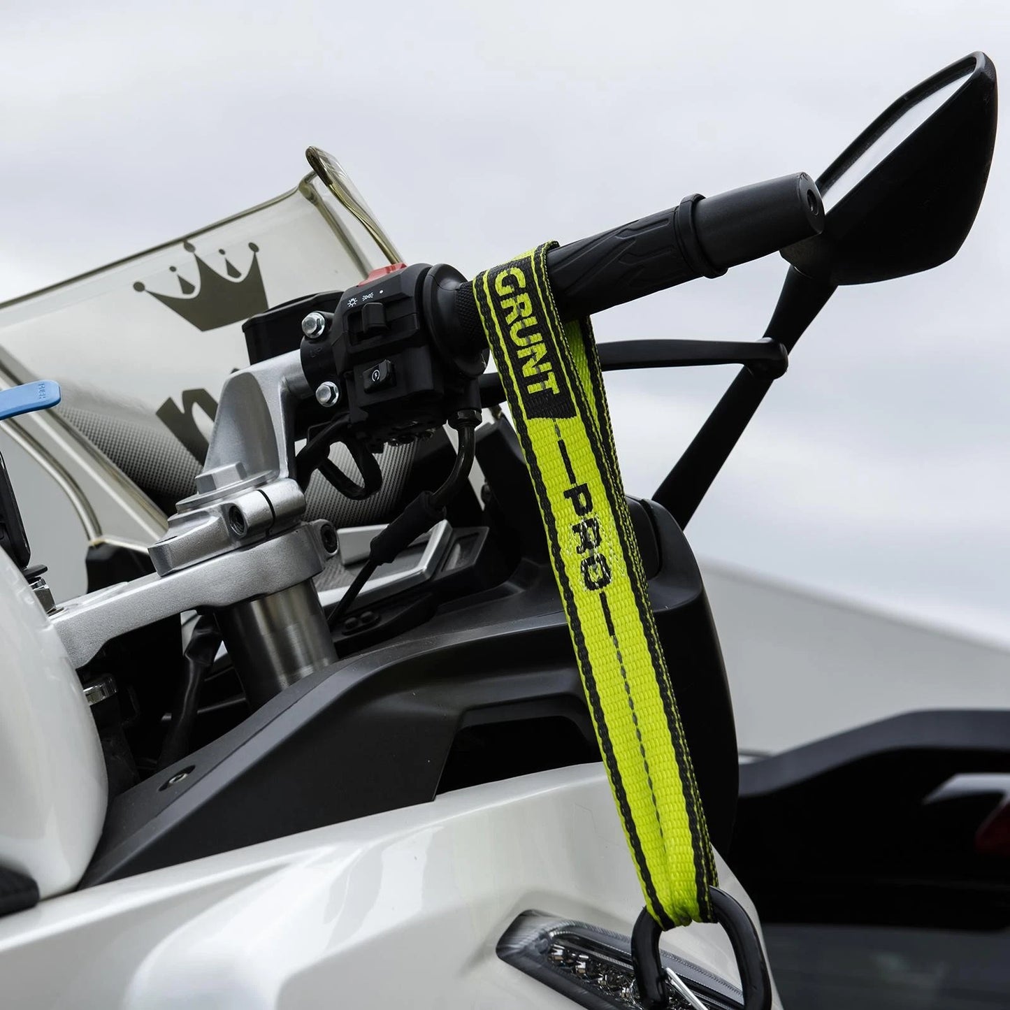 Grunt Pro Soft Reflecta Loop 25mm x 30cm 2 Pack - 350kg Break Strength, Weather Resistant