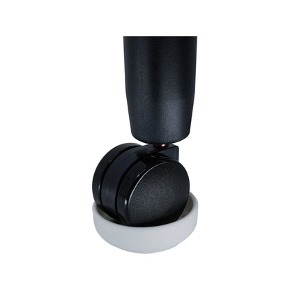 Surface Gard 60mm White Non-slip Castor Cup 4 Piece - Floor Protection & Versatile Compatibility